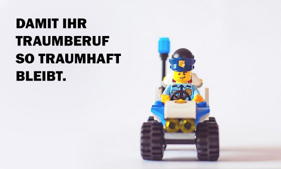 Damit Ihr Traumberuf so traumhaft bleibt.
